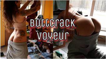 Buttcrack Fetish: My roomate (kristenwylde)