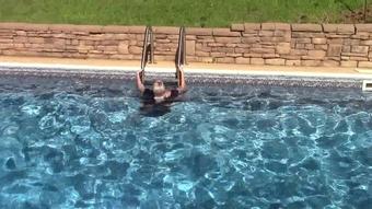Buddahsplayground Wet T Shirt And Jeans In Pool (BuddahsPlayground)