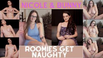 Nicole and Bunny: Roomies Get Naughty - Dec 1, 2022 (LittleBunnyB)
