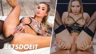 HER LIMIT - Blonde Anal Compilation 12 - March 05, 2023 (letsdoeit)