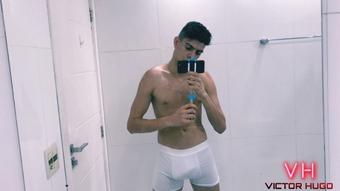 Victorhugo Taking A Bath In White Underwear She Wa (VictorHugo)