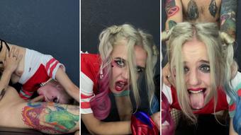 Harley Quinn Cosplay - Amazing Sex - Nov 12, 2022 (Lil cosplay slut)