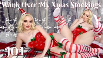 Wank Over My Sexy Xmas Stockings JOI (Lana Harding)