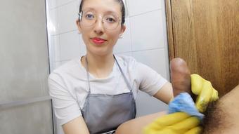 I CLEAN YOUR DICK FEMDOM POV BY CLEANING LADY (_Arlequin_)