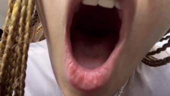 hiccups and burps dirreclty in your face - January 21, 2023 (Colombianbigass)