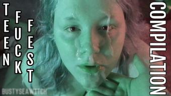 B/G | BIG FACIAL | Teen PAWG Fuck | POV (BustySeaWitch)