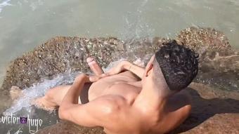 Victorhugo Yummy Naked On The Beach (VictorHugo)