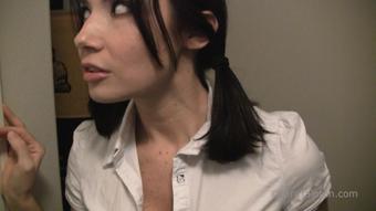 Stealing a Moment to Jerk Off (Tara Tainton)