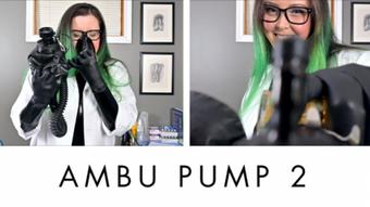 Leela Lapin Uses a Mask, Ambu Bag and Hitachi in Ambu Pump 2 (Leela Lapin)
