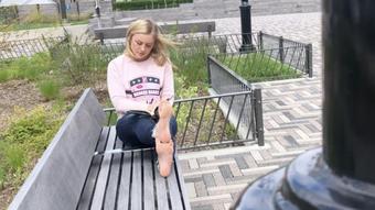 The Peeping Toms POV Of Emmy's Sexy Feet - Nov 25, 2019 (badassbeckyshow)