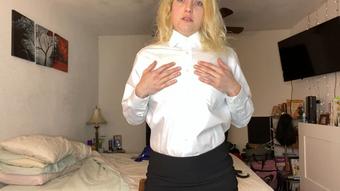 White button down shirt teaser (Paula1817)