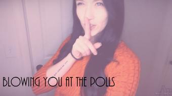 Blowing you at the polls - Nov 1, 2020 (AliceBlack)