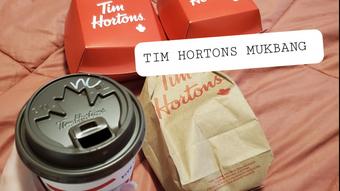 Tim Hortons Mukbang - December 05, 2020 (AlleriaMystic)