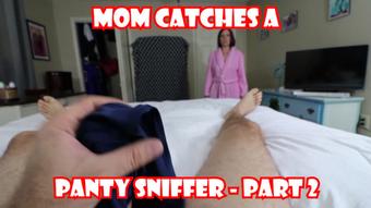 Mom Catches a Panty Sniffer Part 2 - June 19, 2018 (Jane Cane)