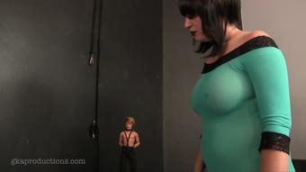 Mistress Jessica Punishes Shrunken Slave (Ginary)