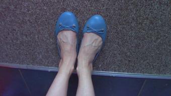 Blue FLATS Goddess View (Goddess Vanessa)