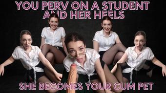 Student in Pantyhose Mind Controlled - January 09, 2023 (WetSchoolGirl)