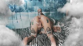 Bored Angel Plays With Transparent Cock (Infinity0Whore)