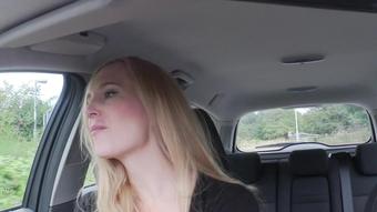 Ariel Anderssen Feasting On A Juicy Pear In The Car (Ariel Anderssen)