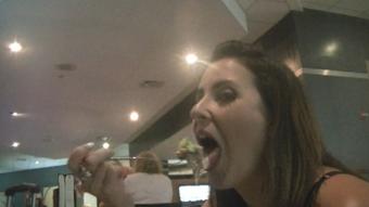 Helena Eating 2 - Public Restaurant (Helenas Cock Quest)