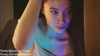 Teasing you again on my live stream (Babyheavanian)