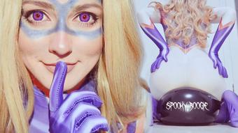 Balloon sexy training with Mount Lady (SpookyBoogie)