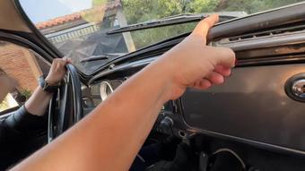 Real Cranking Adventures - Karlotta Uses Barbara Car For A Ride (Real Cranking Adventures)