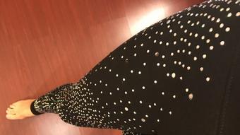 Leggings Embellished with Diamonds - December 08, 2017 (Goddess Helen)