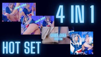 Gura set! 3 videos + photoset (MollyRedWolf)