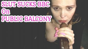 The Perfect Mixxx Slut Sucks Bbc On Public Balcony (The Perfect Mixxx)