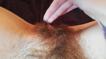 Cuteblonde666 Big Clit Hairy Pussy Grool Play (cuteblonde666)
