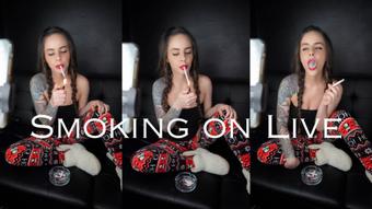 Smoking on Live 4 (Dani Lynn)