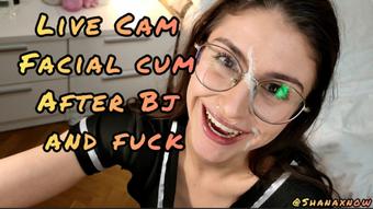 LIVE SHOW BJ FUCK FACIAL CUM (Shanaxnow)