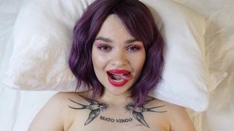 FACE FETISH | PURPLE OUTFIT (Alex Kaminsky PAWG)