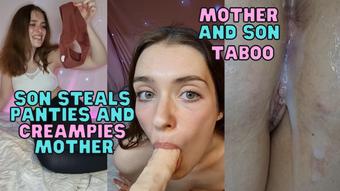 Mother and Son Taboo Panty Thief - April 27, 2022 (WetSchoolGirl)