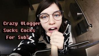 Emma Choice Crazy Vlogger Sucks Cocks For Subs (Emma Choice)