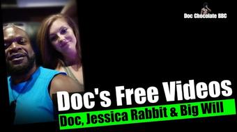 Doc interviews Jessica Rabbit and Big Will before they fuck - July 08, 2024 (Doc Chocolate BBC)