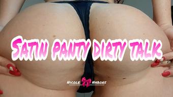 Satin panty dirty talk (Nicole Nabors)