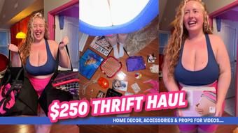 Funky Home Decor & Prop Thrift Haul - February 03, 2025 (Gwen Adora)