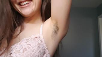 Jerk Off and Sniff My Hairy Armpits (Hazel Simone)