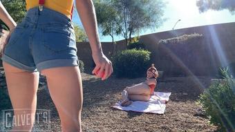 casey x alice white pokemon cosplay (Casey Calvert)