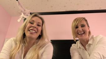 Kate & Nikki Tickle The Cum Out Of You (Ginary)