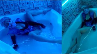 MortalKombat:Frost Masturbality Jacuzzi (Black Kitsune)