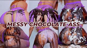 JOI MESSY CHOCOLATE ASS (lissadollhot)