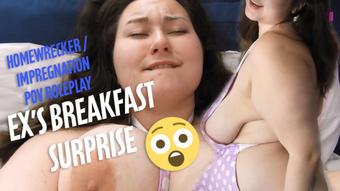 Ex’s Breakfast Surprise - No Condoms - February 10, 2020 (Danidezzi)
