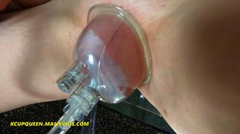 New Pussy Pump + Hitachi Attachment (KCupQueen)