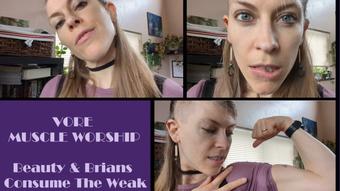 Vore/Muscle Worship Beauty & Brains - Apr 30, 2022 (The3kins)