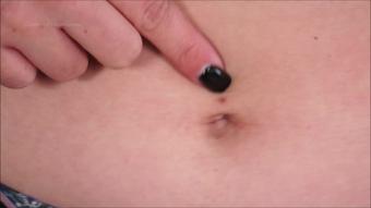 Angie's First Belly Button Show (Custom Fetish)
