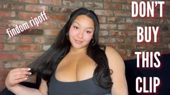 Don't Buy This Clip, It's a FinDom Rip Off - May 4, 2023 (Queenvixoxo)
