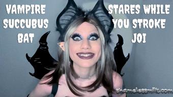 VAMPIRE SUCCUBUS BAT CREEPY STARE JOI (moreshameless)